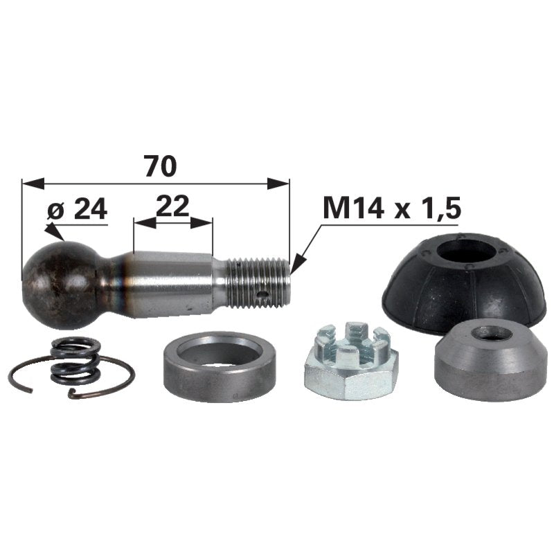 Kugelbolzensatz anstelle von Steyr 180430009