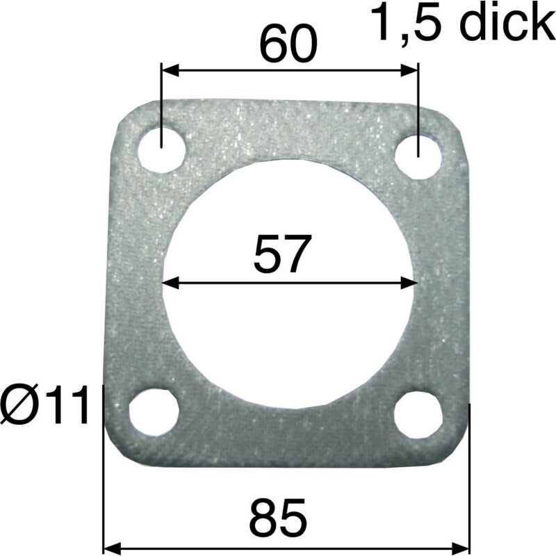 Flanschdichtung anstelle von Steyr 130100540008