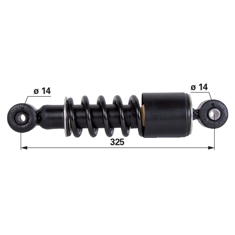 Stossdämpfer anstelle von CNH 87332268
