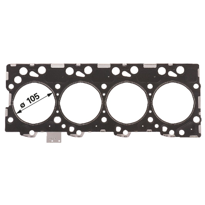 Zylinderkopfdichtung Stärke 1,25 mm anstelle von CNH 2830919