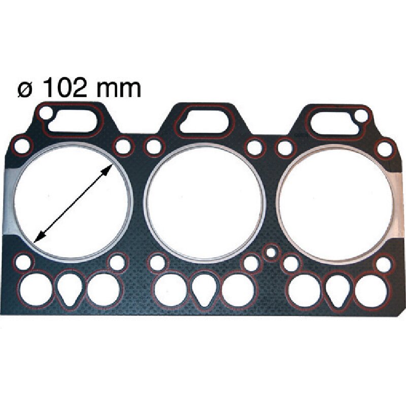 Zylinderkopfdichtung Durchmesser 102 mm anstelle von Steyr 1306A040015