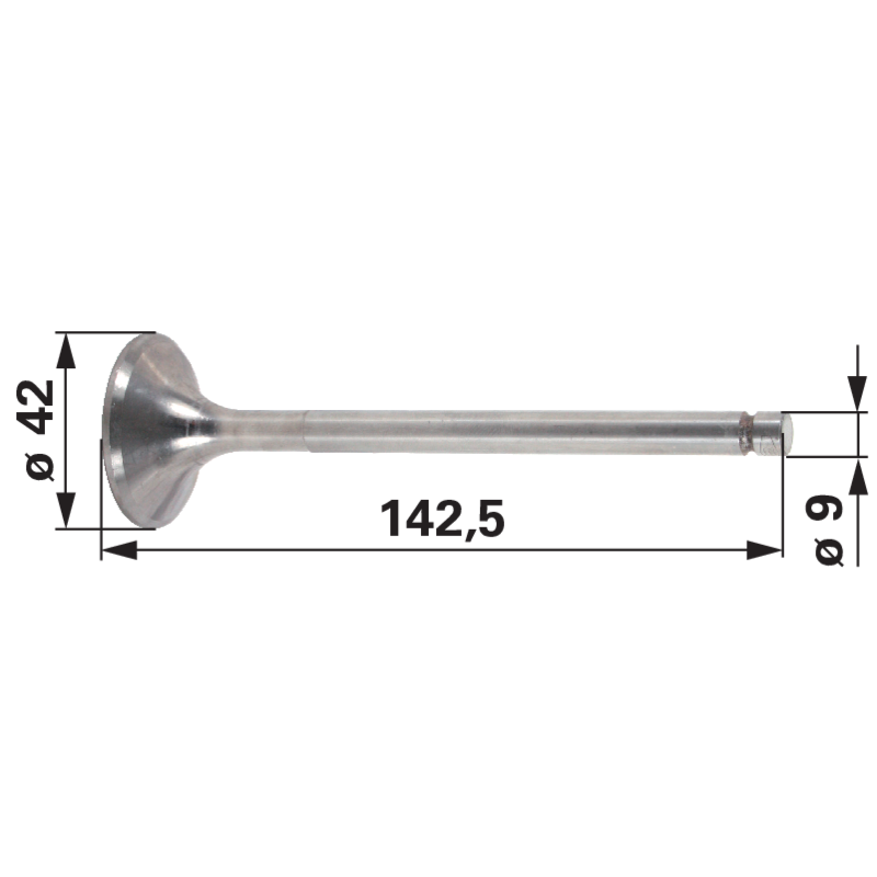 Einlassventil passend zu Steyr WD311, WD411, WD612 131100050014
