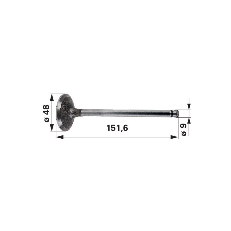 Einlassventil passend zu Sisu-Motor 162000050703
