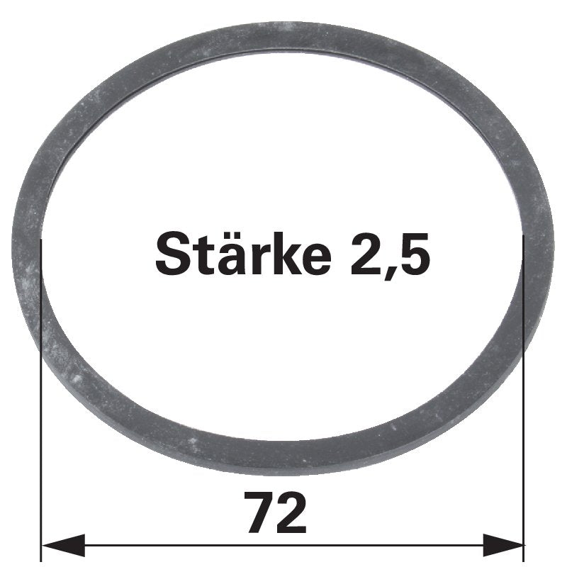 Dichtung 77 x 72 x 2,5 mm anstelle von Steyr 130100061002