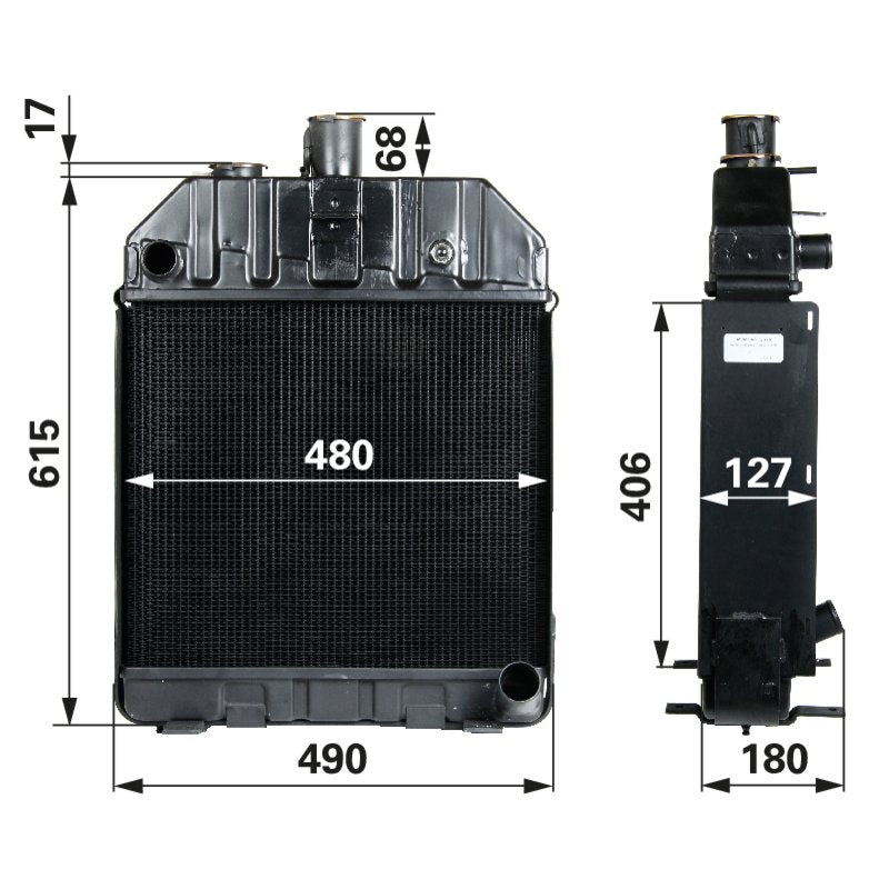 Kühler passend zu Steyr 8060/8070