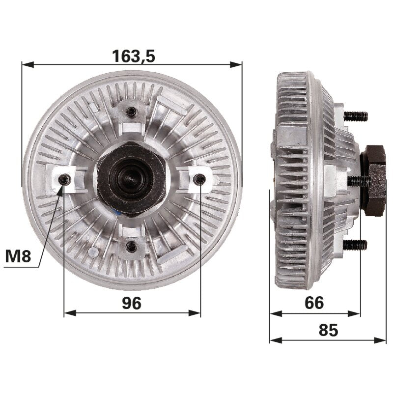 Lüfterkupplung anstelle von Steyr 161200060470