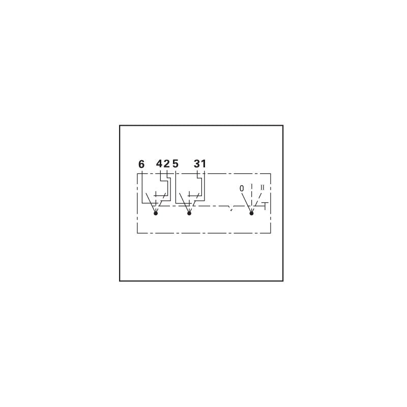 Kippschalter Schaltung 0-1-2 zu 1-40-158-614