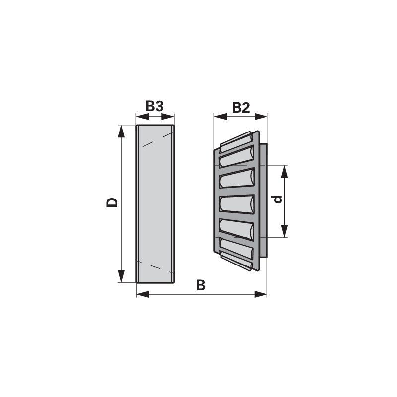 Kegelrollenlager 30208 A zerlegbar, nach DIN720