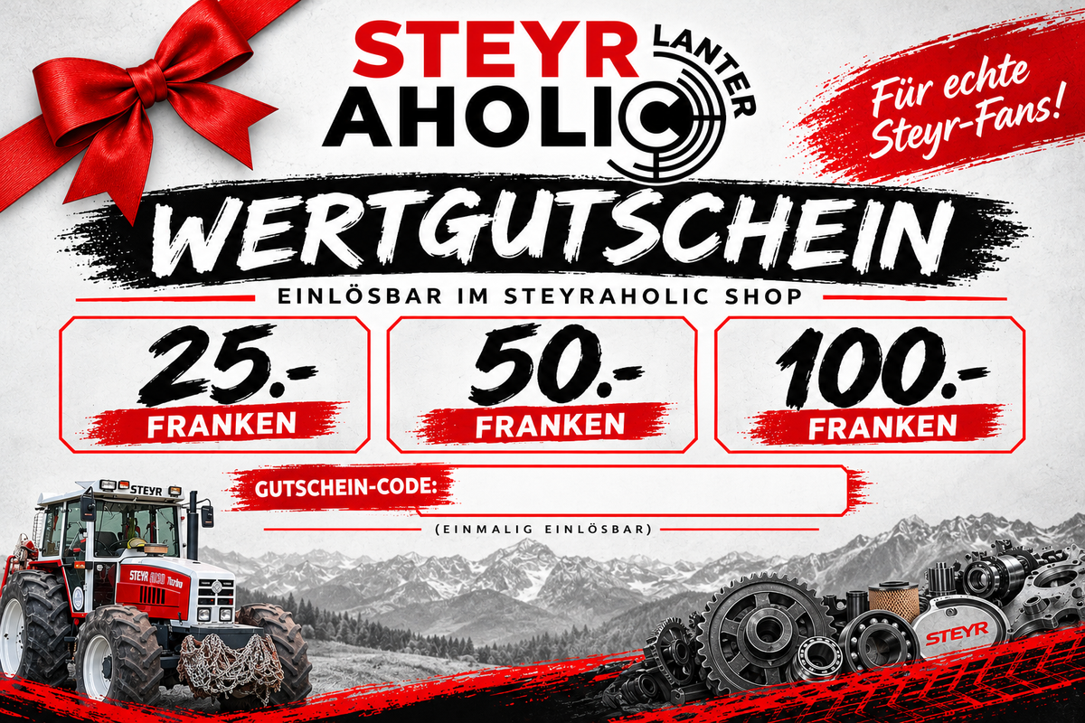 Steyraholic Schweiz Gutschein