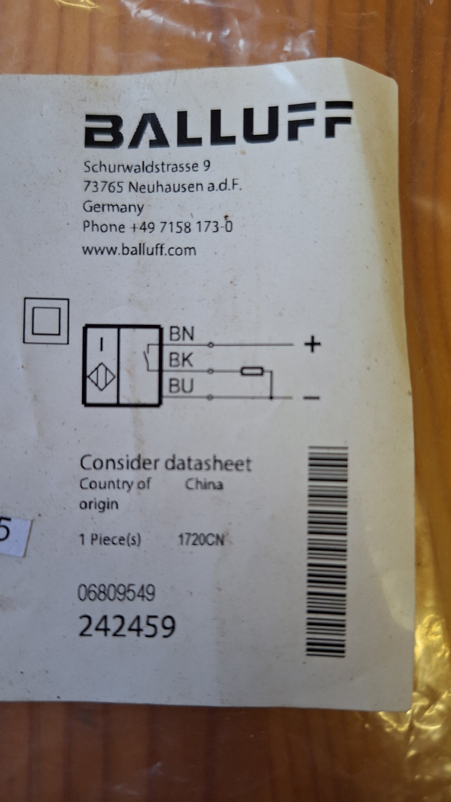 Motordrehzahlsensor BES005U