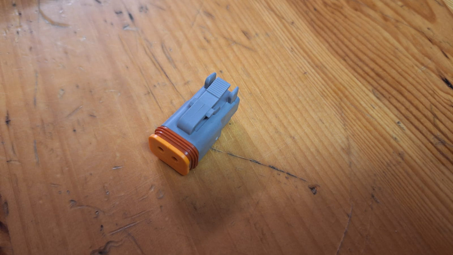 "Deutsch" Steckerset 2-pol komplett DT Serie männlich