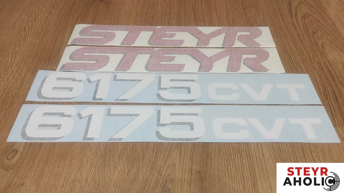 Steyr 6175 CVT Aufkleberset