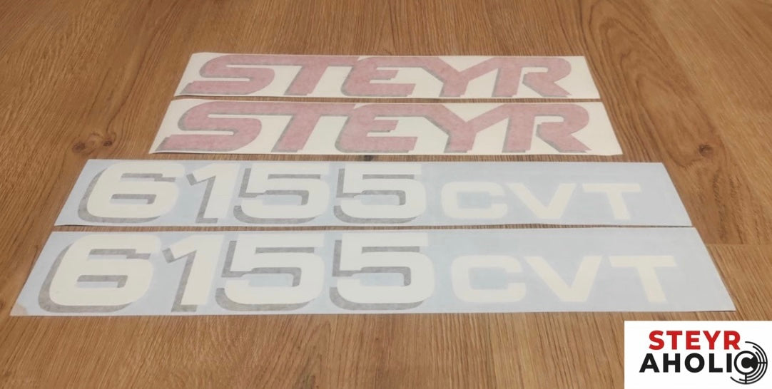 Steyr 6155 CVT Aufkleberset