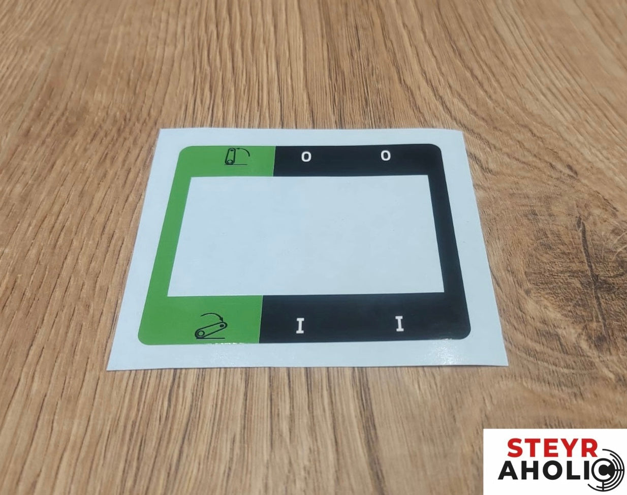 Aufkleber "1-40-571-132 EHR grün"