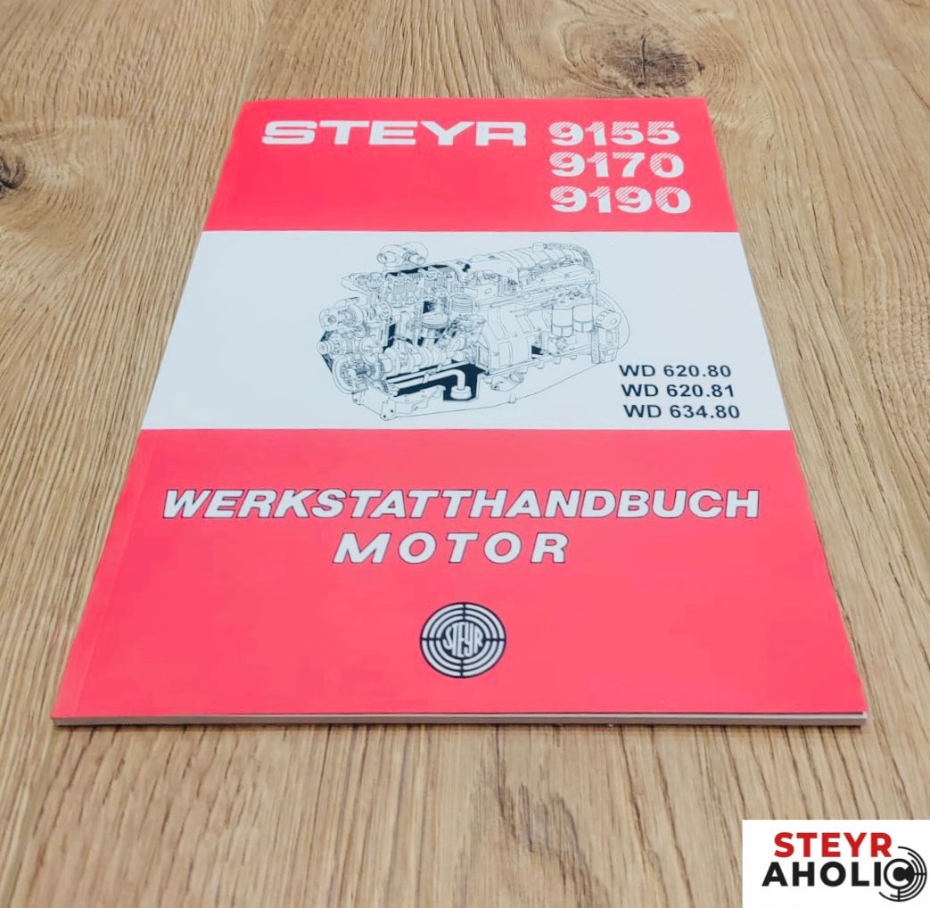 Reparaturhandbuch Steyr WD 620 und WD 634