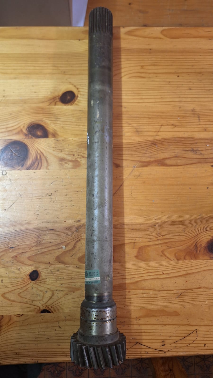 ORIGINAL Hohlwelle neu 1397270099 / 1397270100 /1397270047