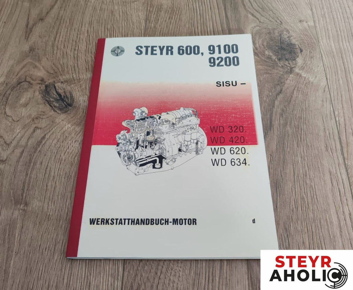 Reparaturhandbuch Steyr Motor WD 320, 420, 620, 634