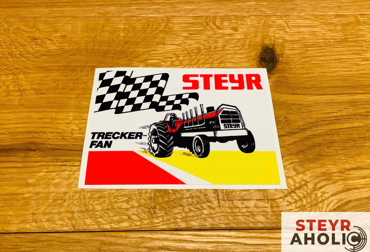 Aufkleber "Trecker Fan"