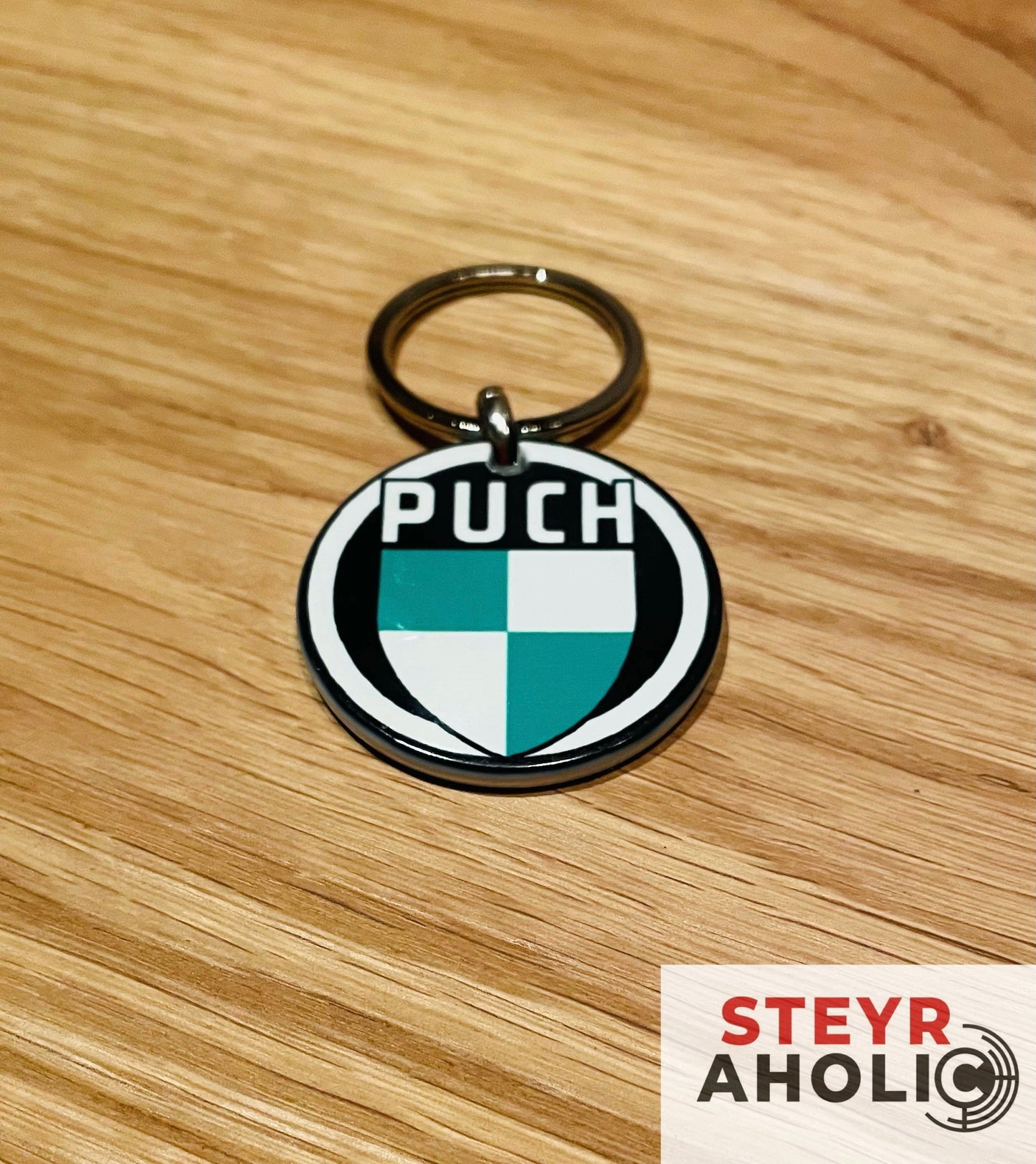 Puch Schlüsselanhänger rund