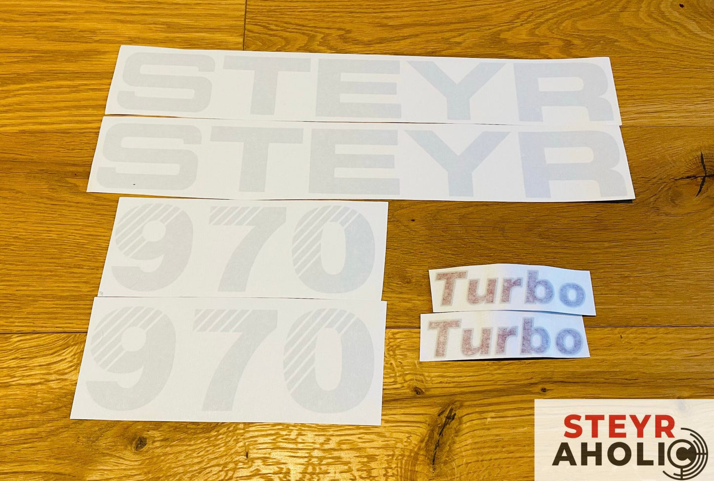 Steyr 970 Turbo MWM Aufkleberset