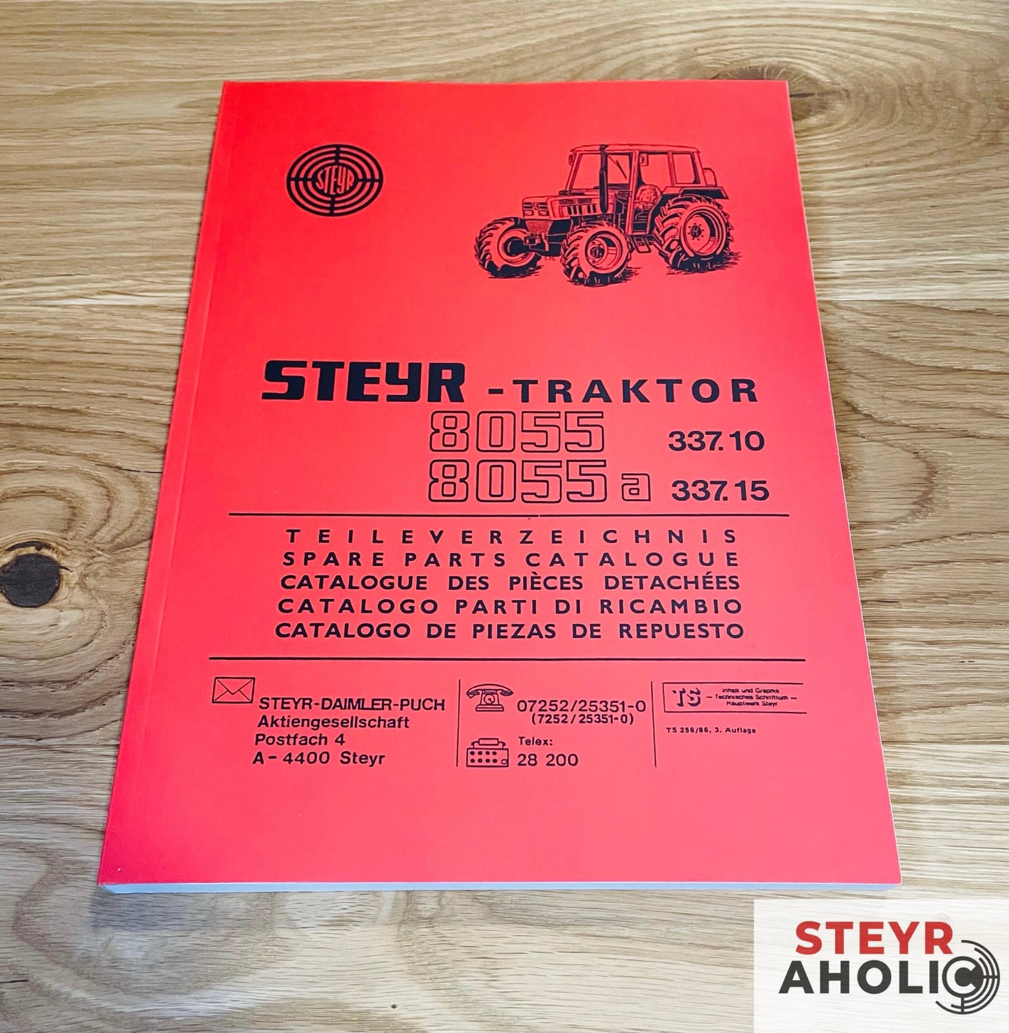 Steyr Teileverzeichnis für 8055(a)