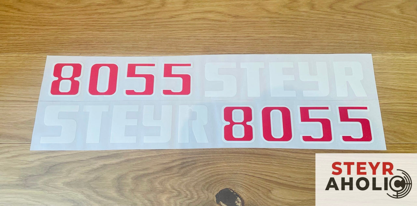 Steyr 8055 Aufkleberset
