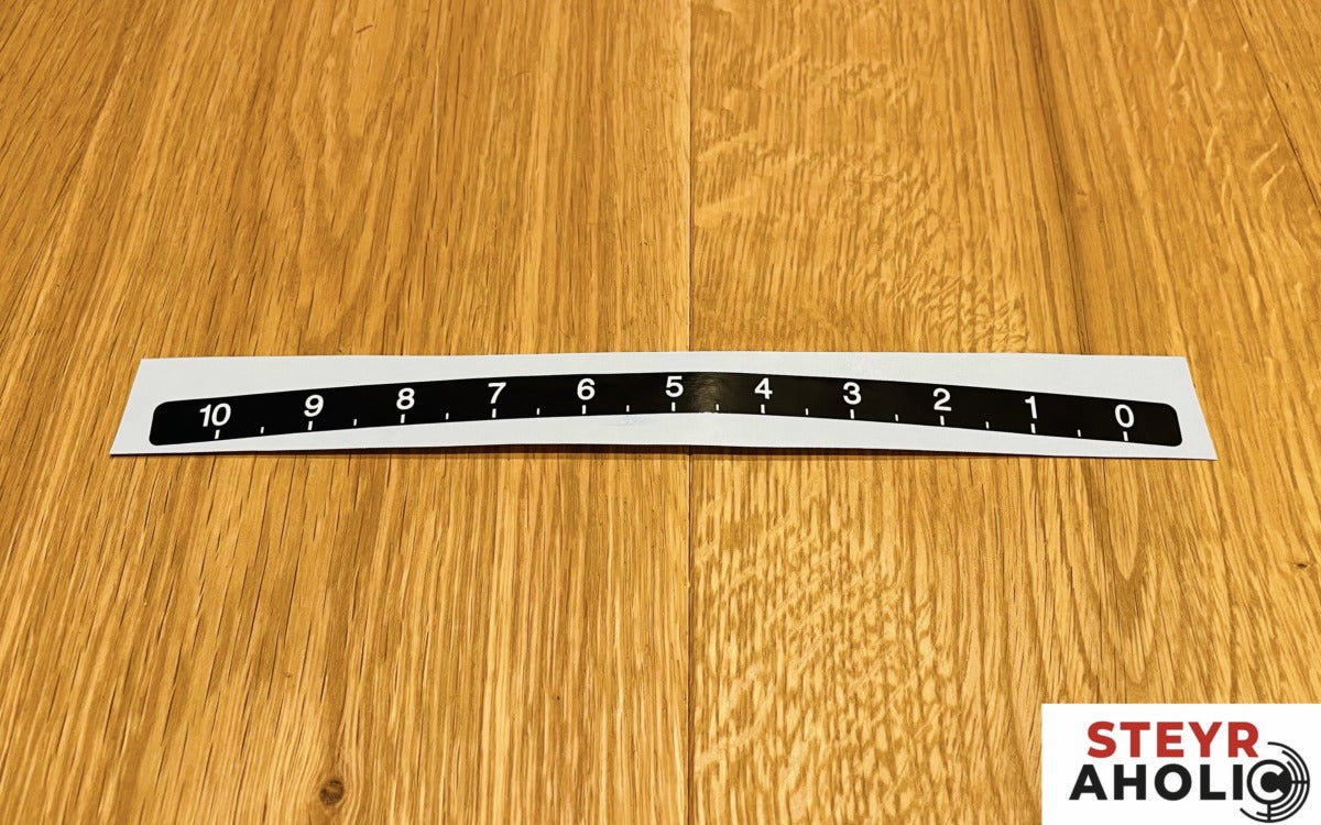 Aufkleber "MHR" für 9000er-Serie