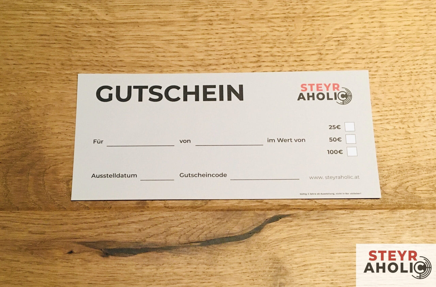 Steyraholic Gutschein