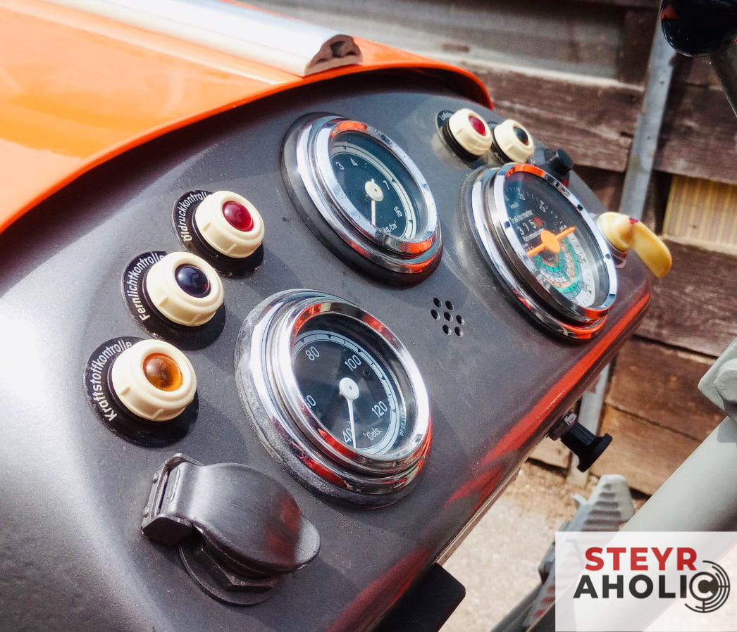 Kontrollleuchte Gelb - weißer Ring