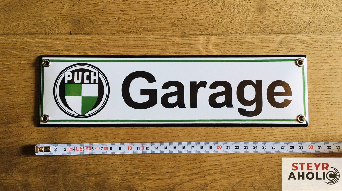 Puch Garage Emailschild