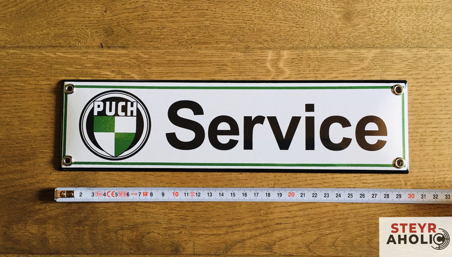 Puch Service Emailschild