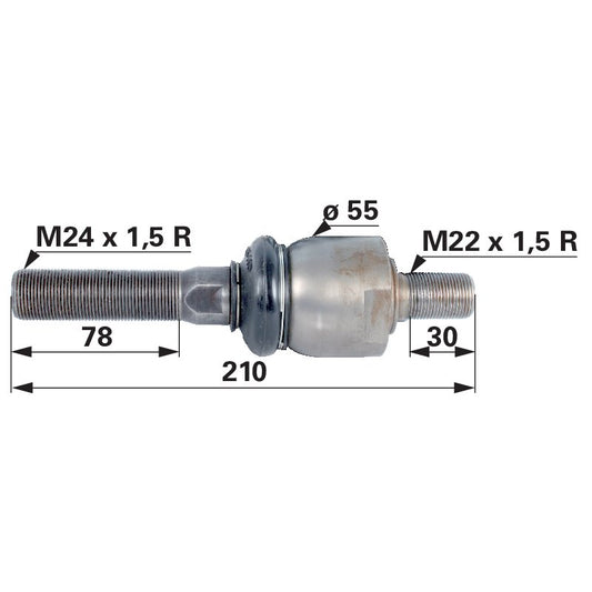 Axialgelenk M22 x 1,5 / M24 x 1,5 311446A1