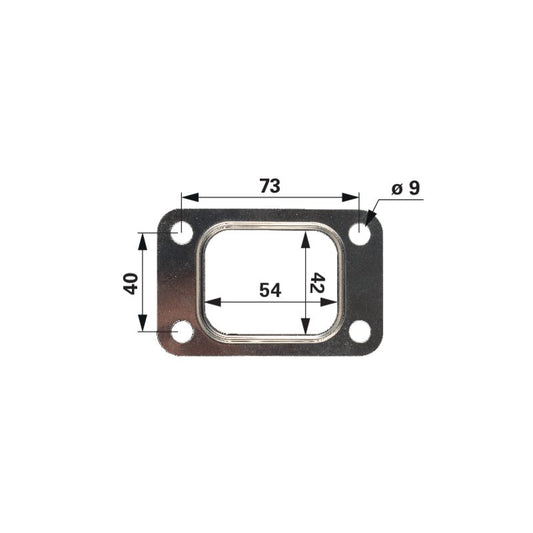 Flanschdichtung anstelle von CNH 4834948