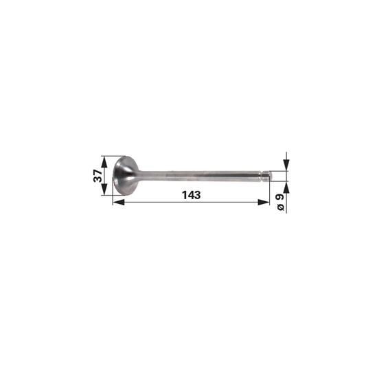 Auslassventil passend zu Steyr WD311, WD411, WD612 131100050015