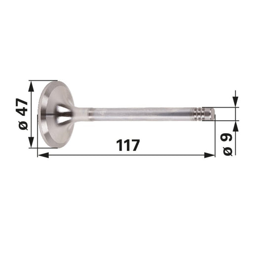 Einlassventil passend zu MWM-Motor TD226B