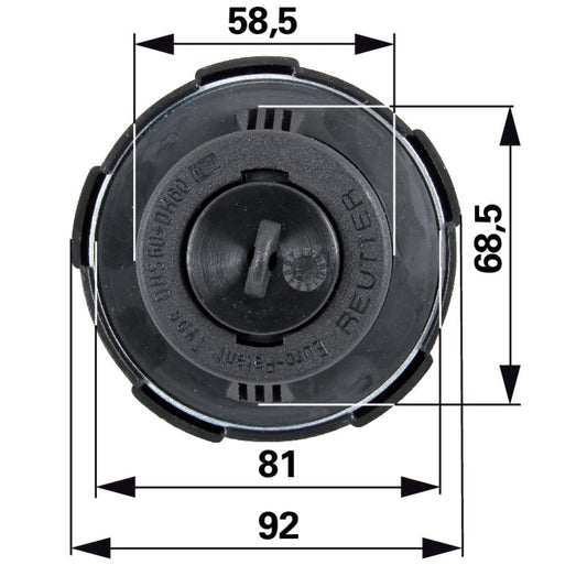 Tankverschluss anstelle von Steyr 137700550088