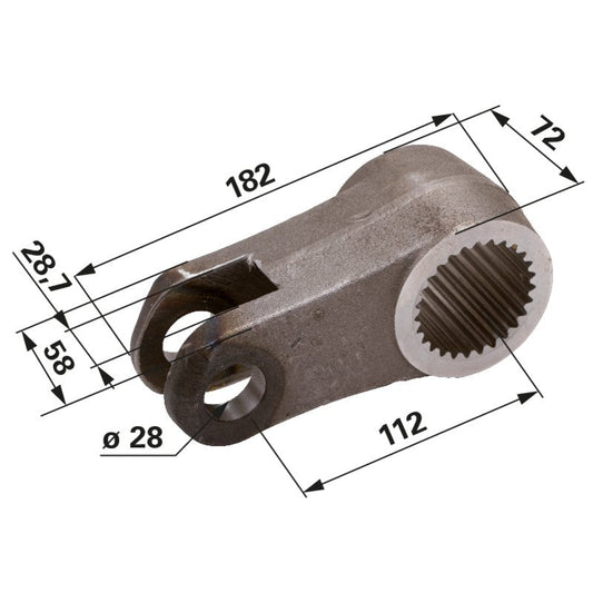 Hebel anstelle von Steyr 1192730022