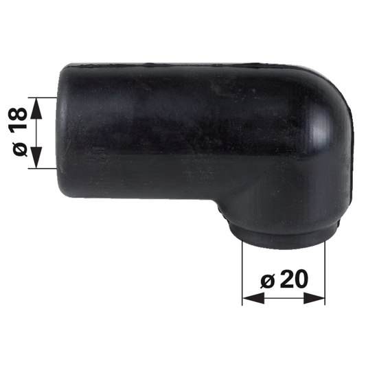 Gummikappe für Starterkabel 12130090030