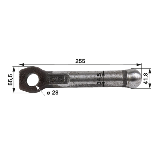 Kolbenstange anstelle von Steyr 1390 730098