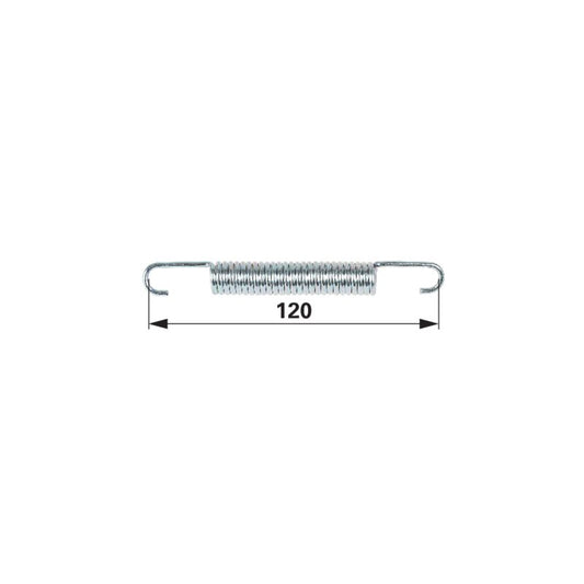 Bremsfeder passend zu Steyr T80 - 86