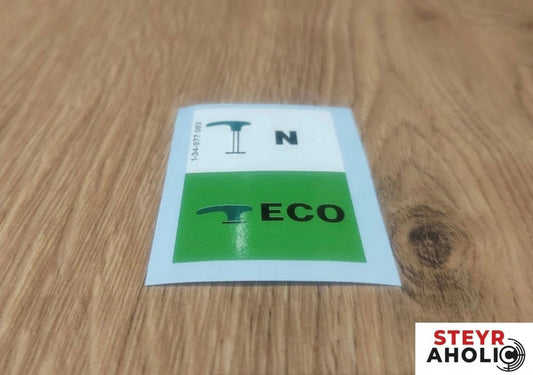 Aufkleber "Zapfwellenbetätigung ECO" 1-34-577-063
