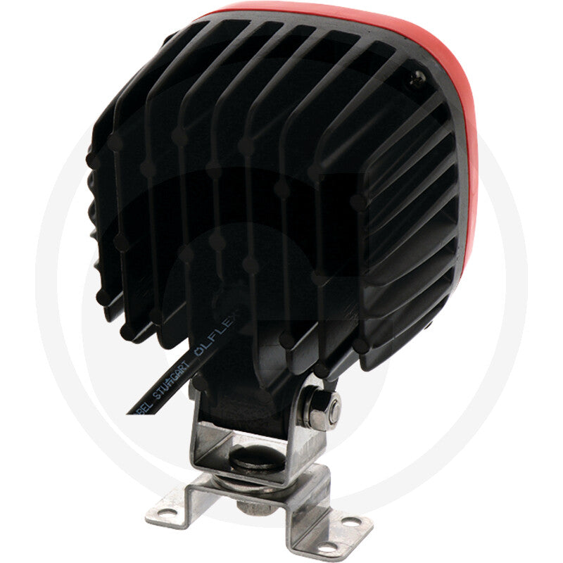 Arbeitsscheinwerfer LED mit roter Umrandung