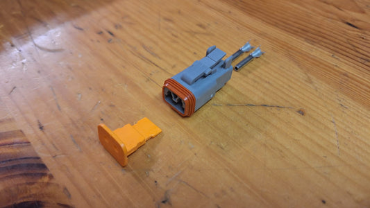 "Deutsch" Steckerset 2-pol komplett DT Serie männlich