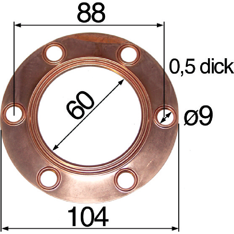 Dichtung zu Turbo 161260110014