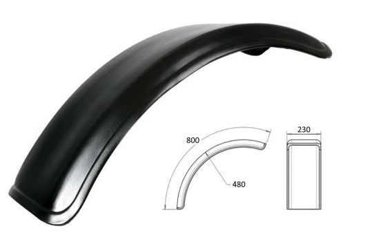 Kunststoffkotflügel HS-PE 2308