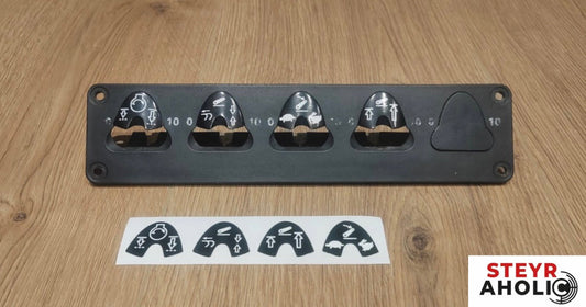 Aufkleber "EHR - Regelung" für CVT-Serie Tier 2,3