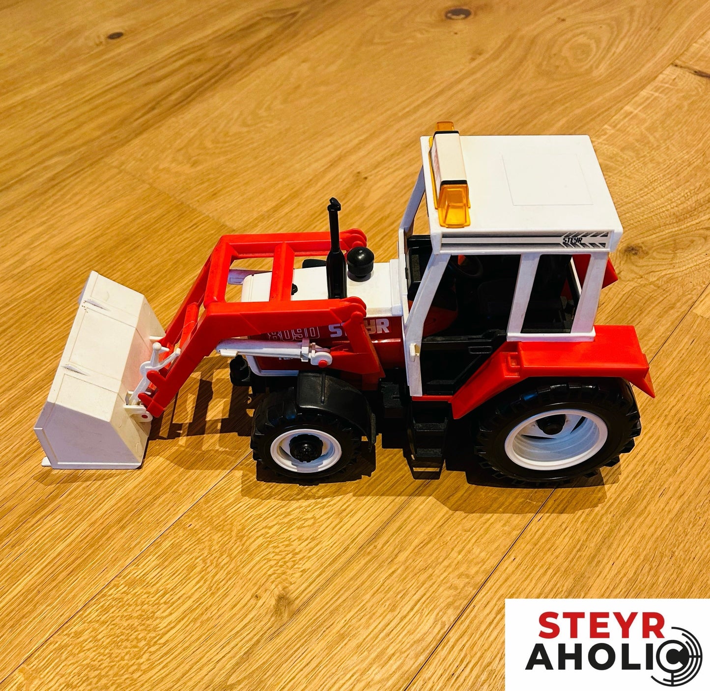 Steyr 8090 Modell Bruder mit Frontlader