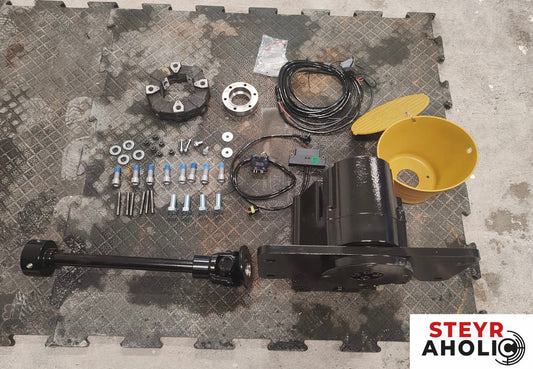 Zuidberg Frontzapfwelle für Steyr mit Sisu-Motor