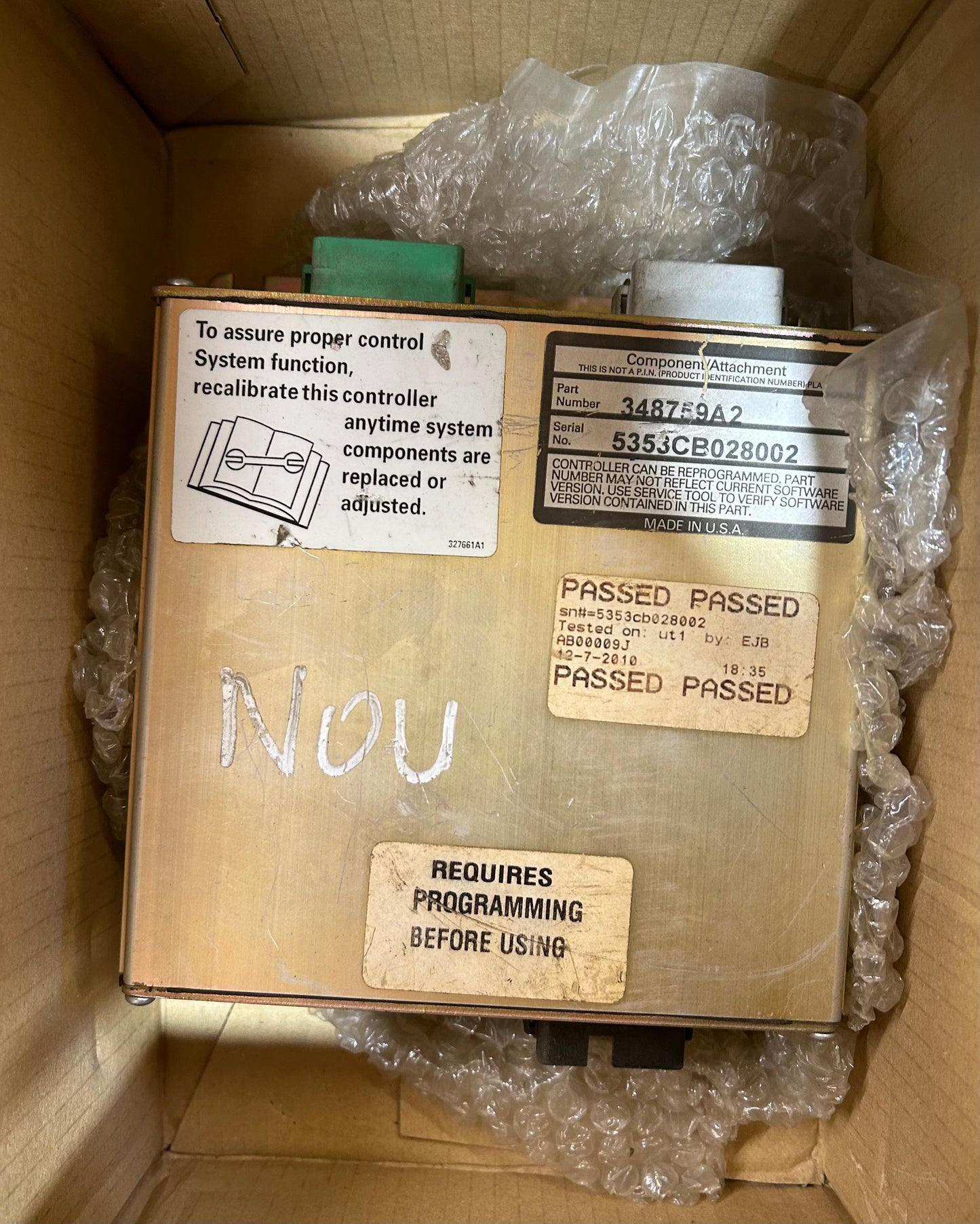 Elektronikbox Steuergerät 348759A2