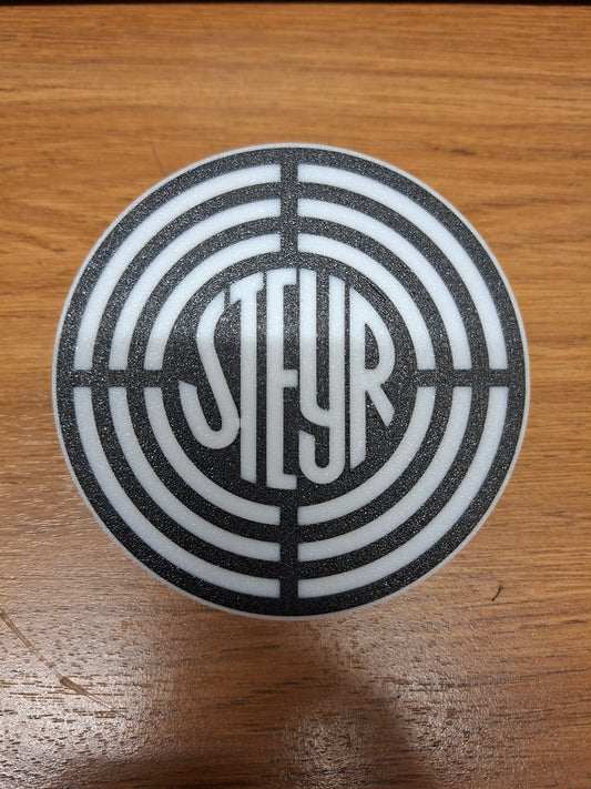Steyr Emblem Motorhaube  leuchtend Serie 80 / 81 / Plus